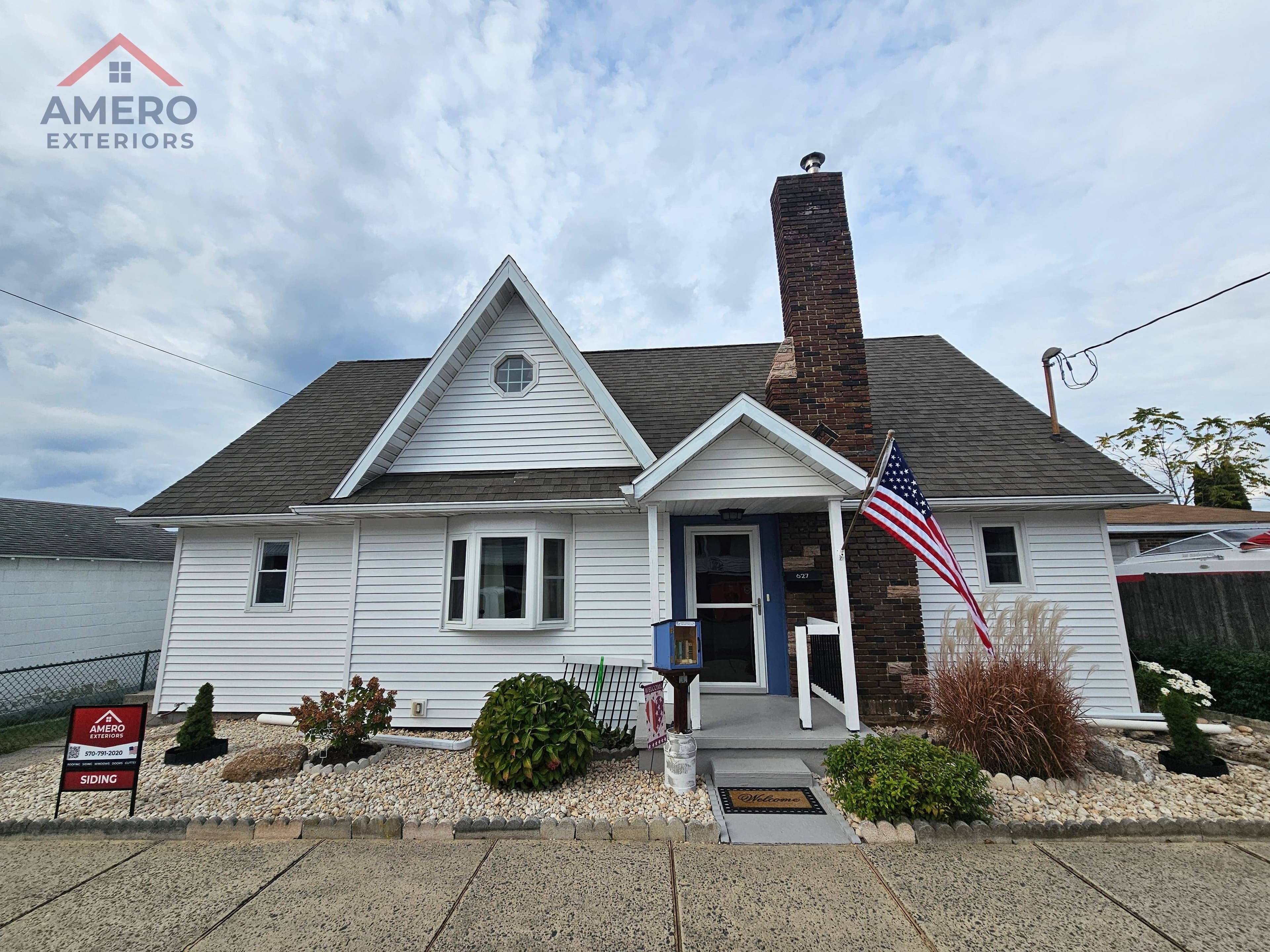 Hail Damage Insurance claim Siding Replacement