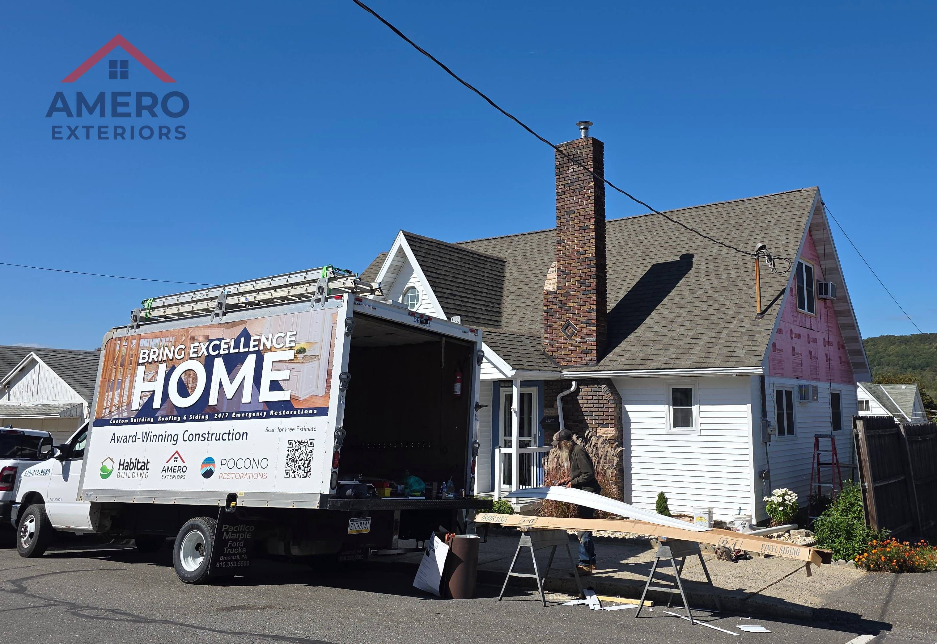 Hail Damage Insurance claim Siding Replacement - Photo 5