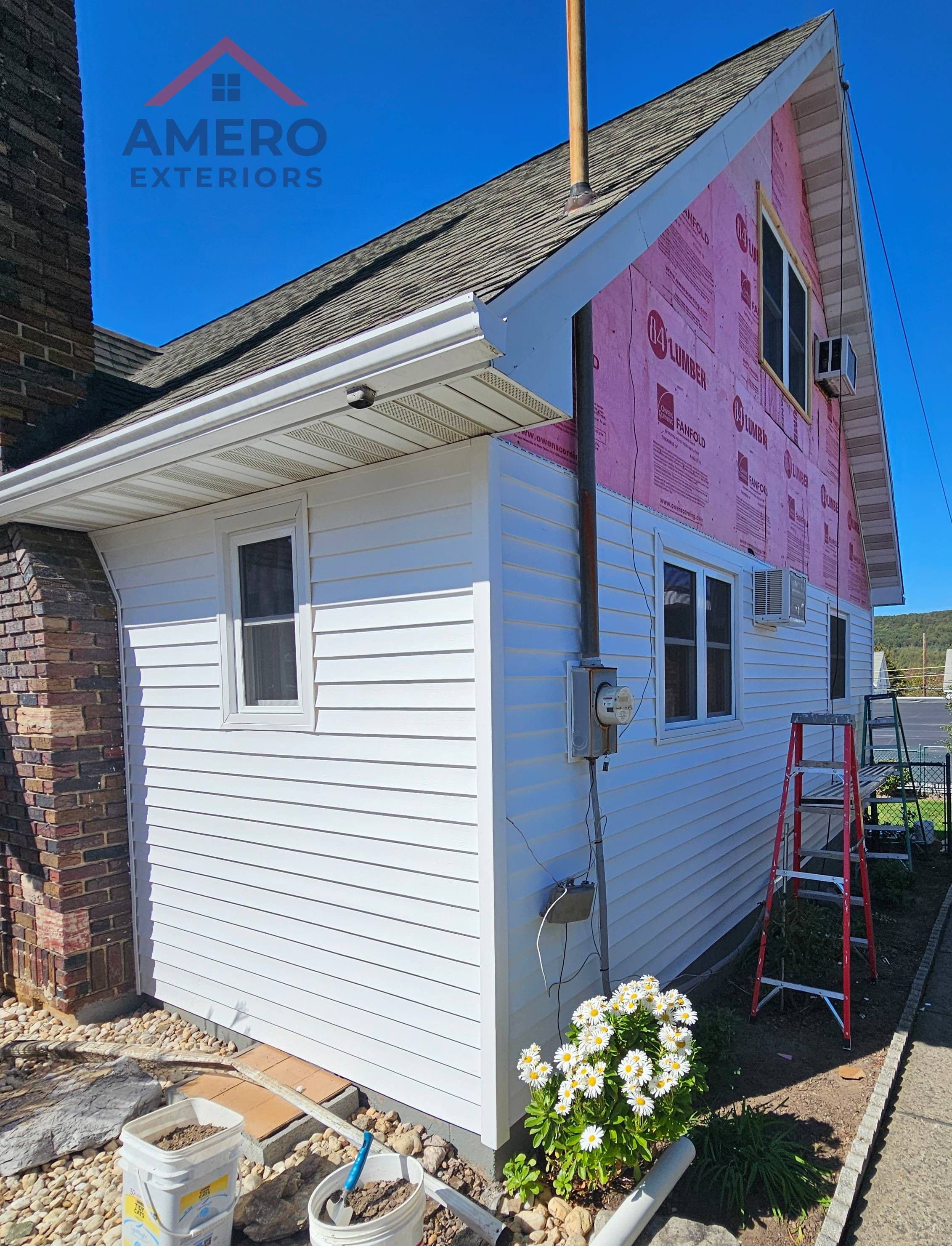 Hail Damage Insurance claim Siding Replacement - Photo 9