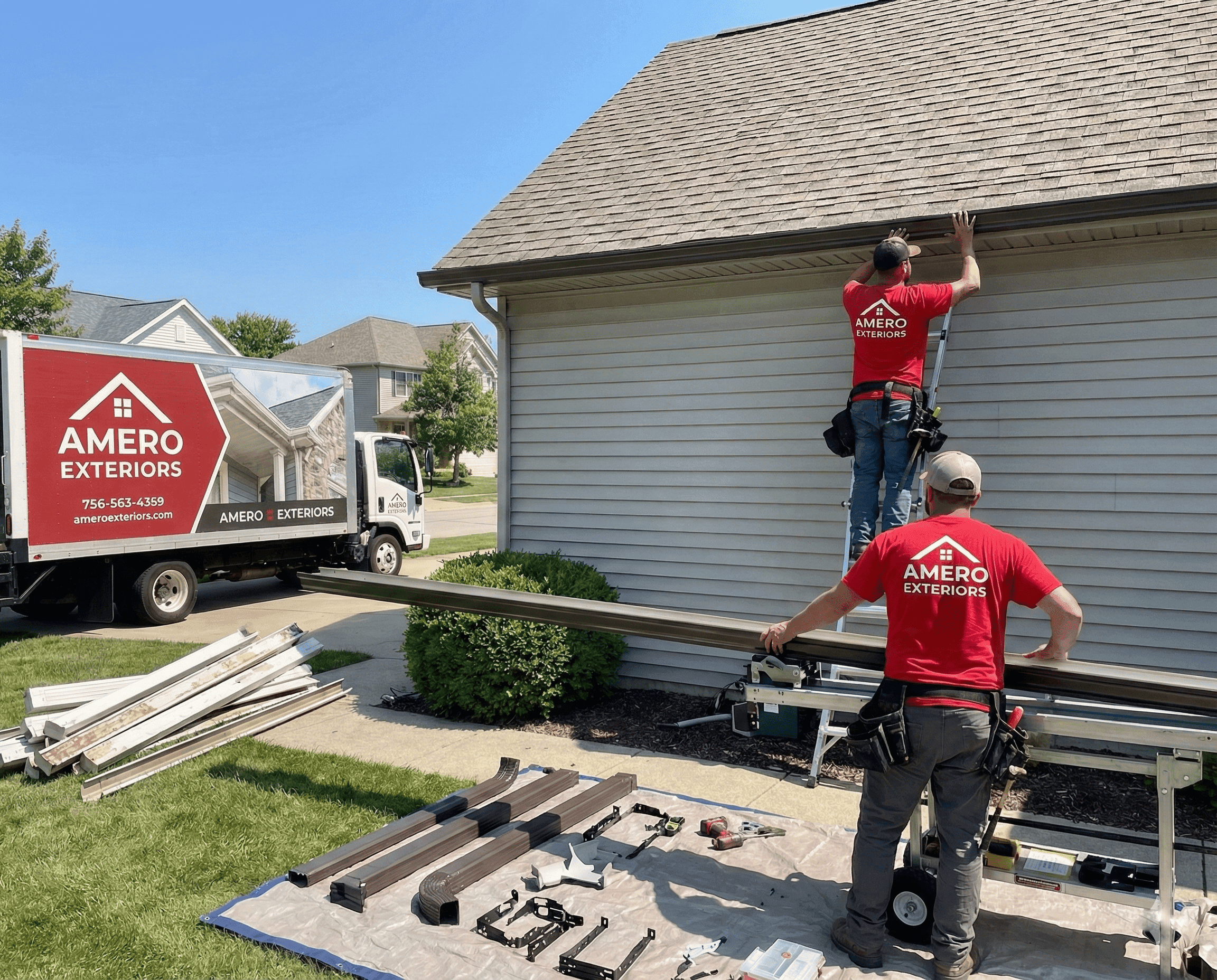 Gutters services in Hellertown