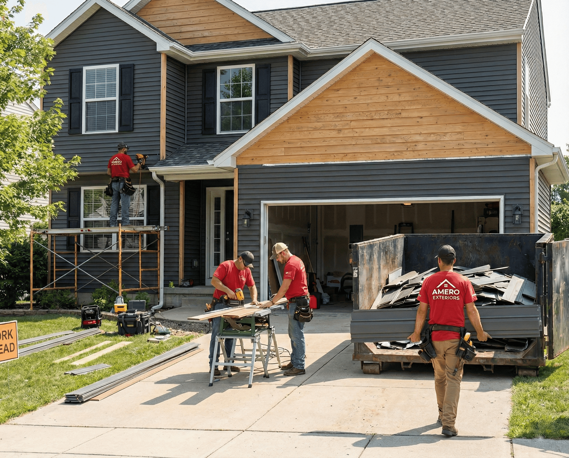 Siding services in Hamlin